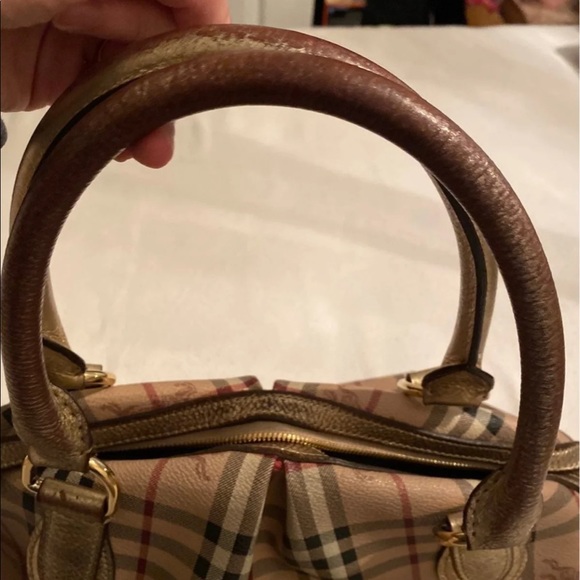 burberry walk in the rain bowler bag 2004 Vintage Burberry Bowler Bag